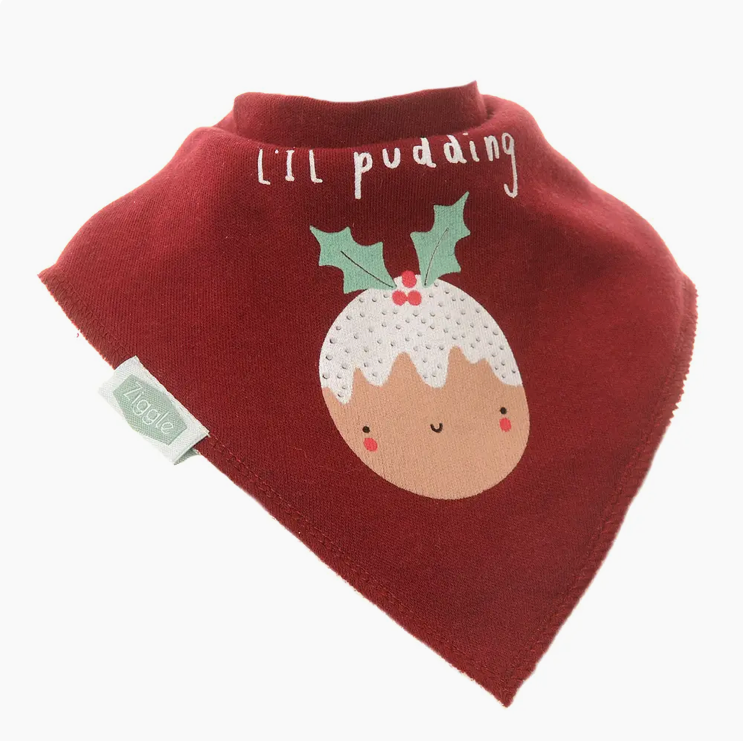 Pudding Christmas Bib