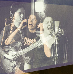 Janne, Arja and I at the Finnvox