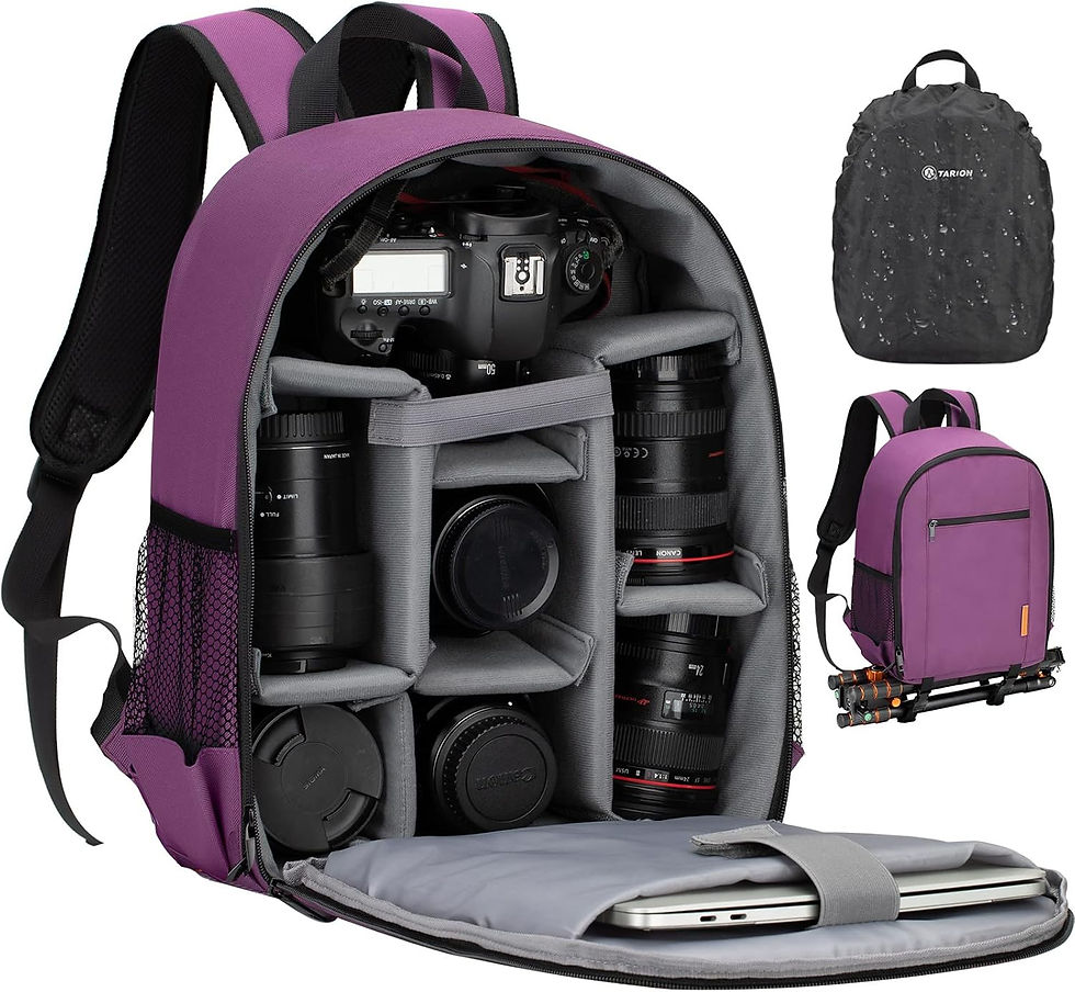 Thumbnail: TARION Camera Backpack Bag Small - Professional DSLR Camera Bag Photography Bac