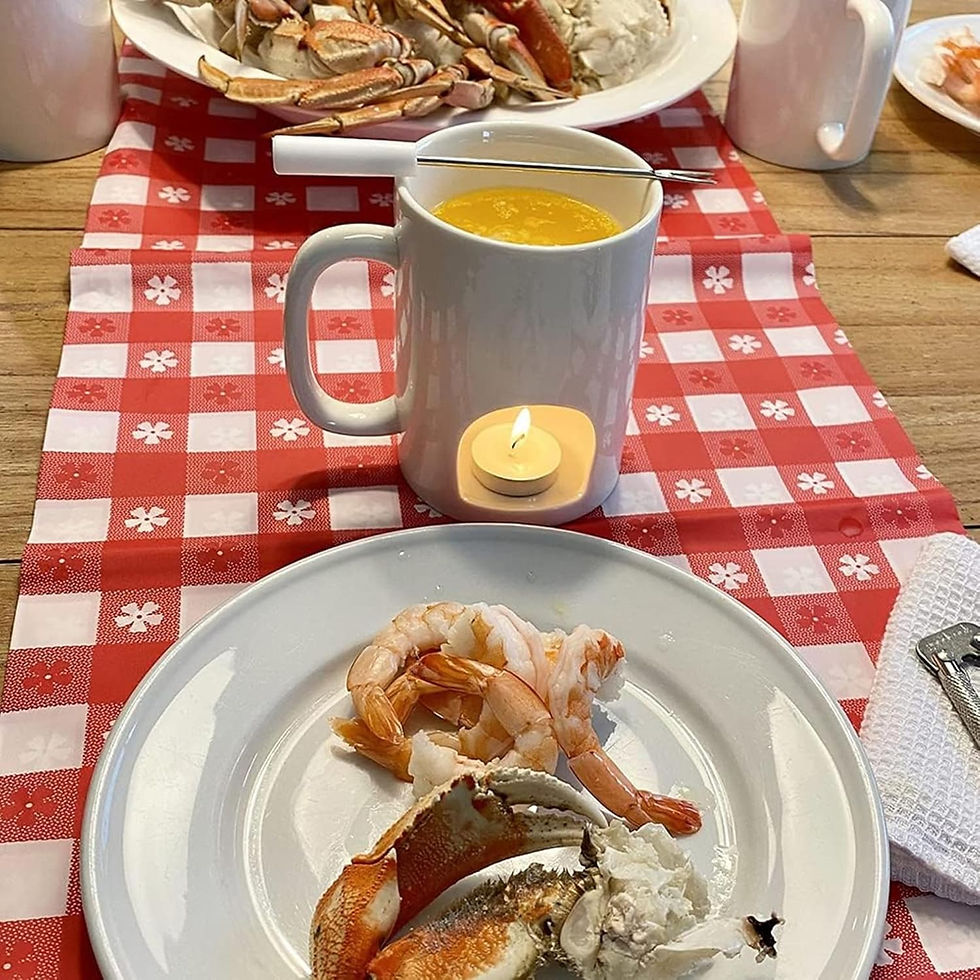 Thumbnail: Evelots Fondue Pot Set for Chocolate, Cheese, Candy (2 Pack) Mini Ceramic Fondu