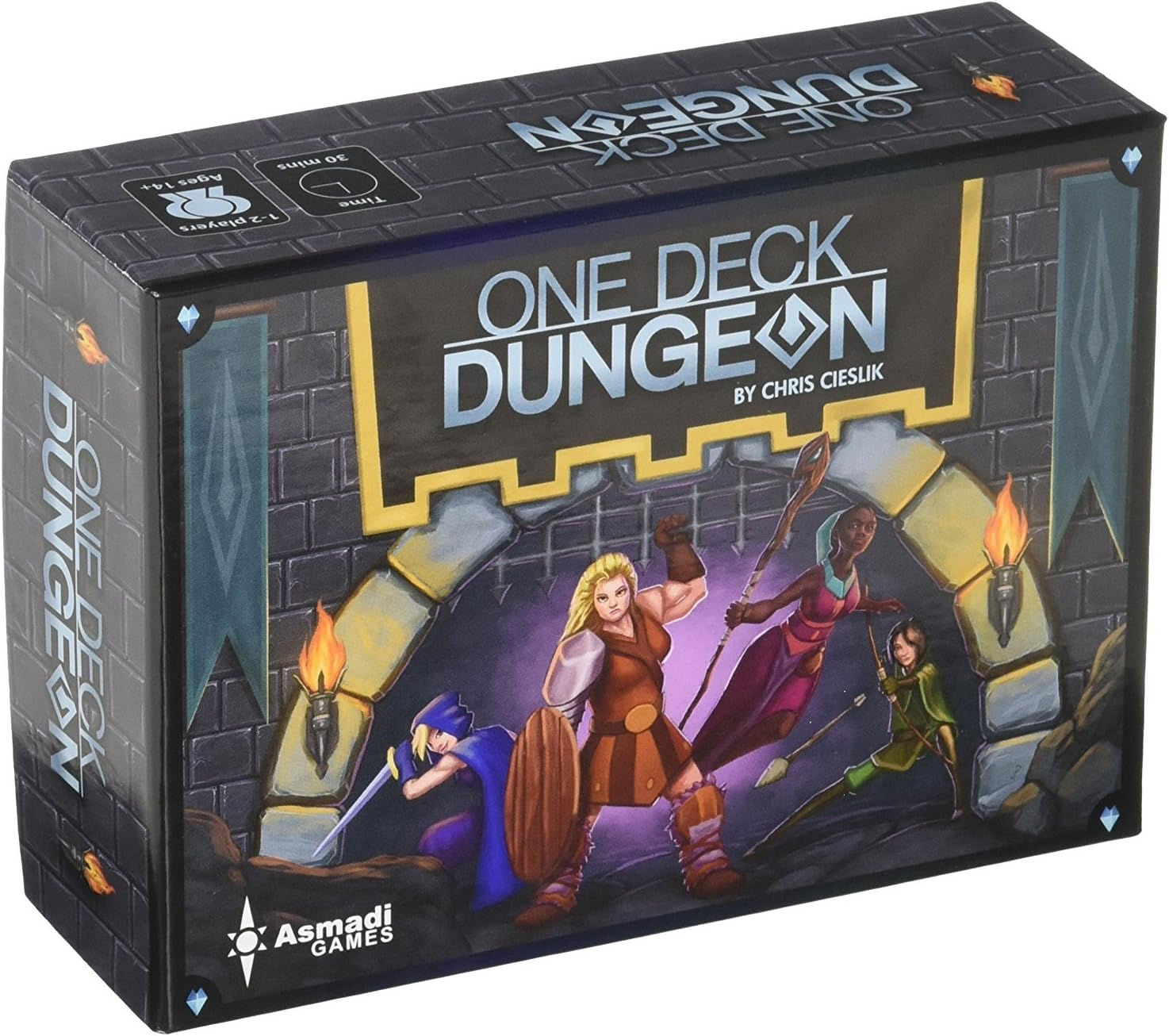 Asmadi Games One Deck Dungeon, For 168 months to 9600 months