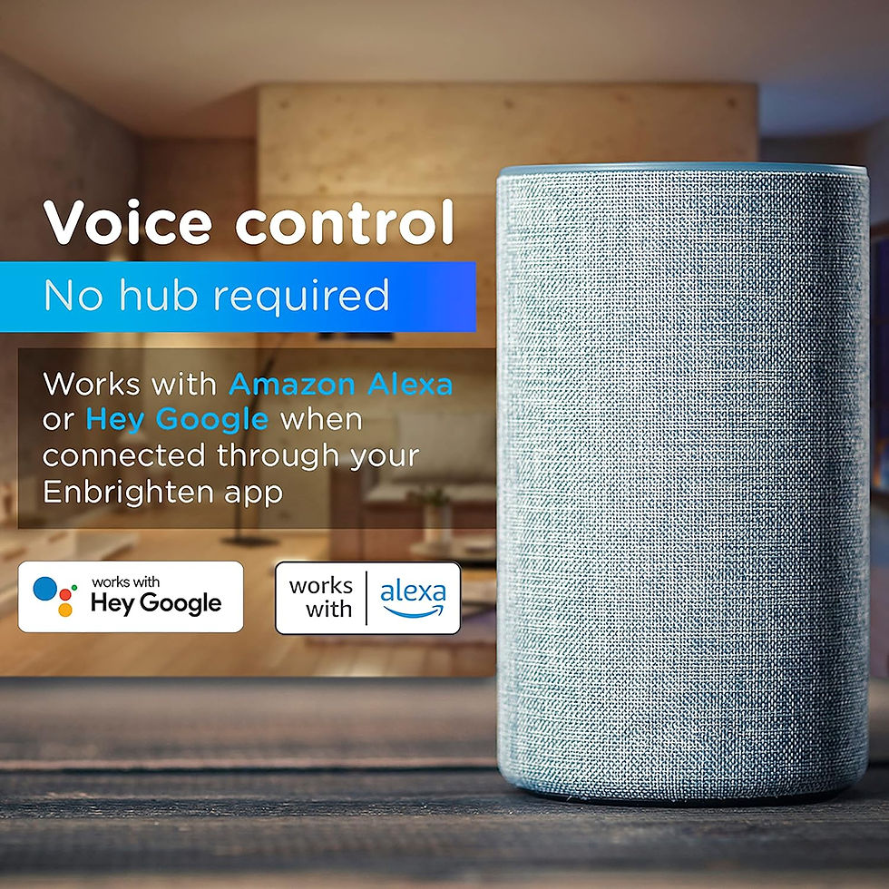 Thumbnail: Enbrighten VIBE Smart LED Security Light, Motion Activated, Three Head, ETL Lis