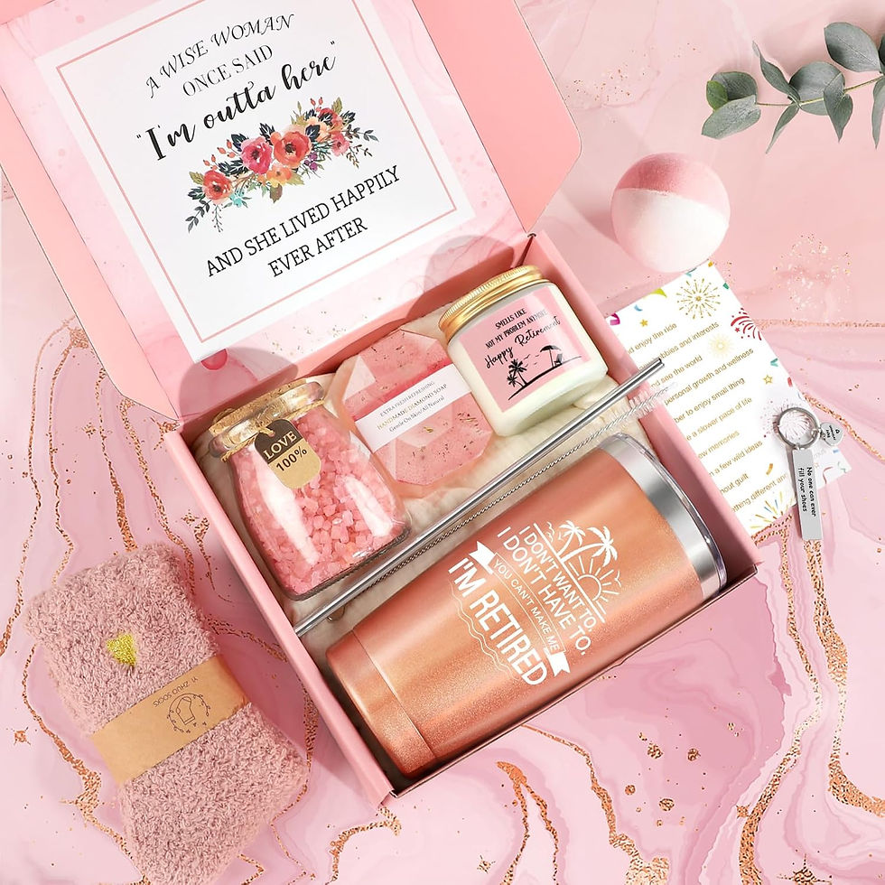 Thumbnail: Retirement Gifts for Woman, Happy Best 2025 Retirement Gifts for Women Coworker