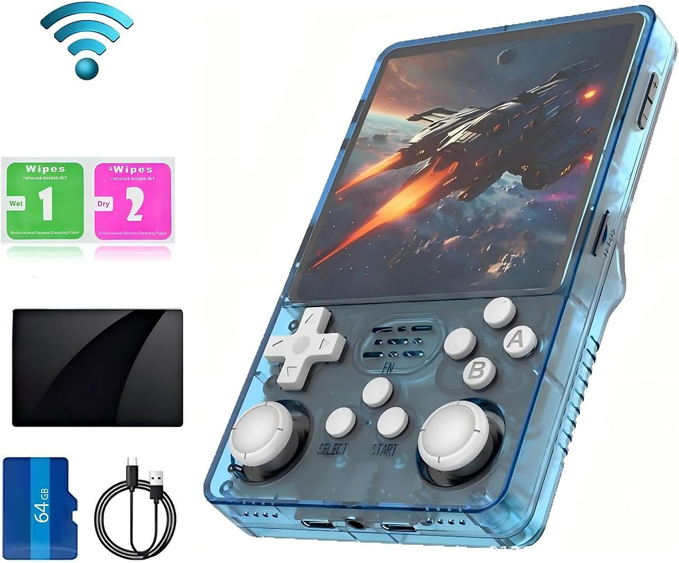Thumbnail: Ugonetend r36s plus Retro Handheld Game Console 4.0-inch Screen,Portable retro 