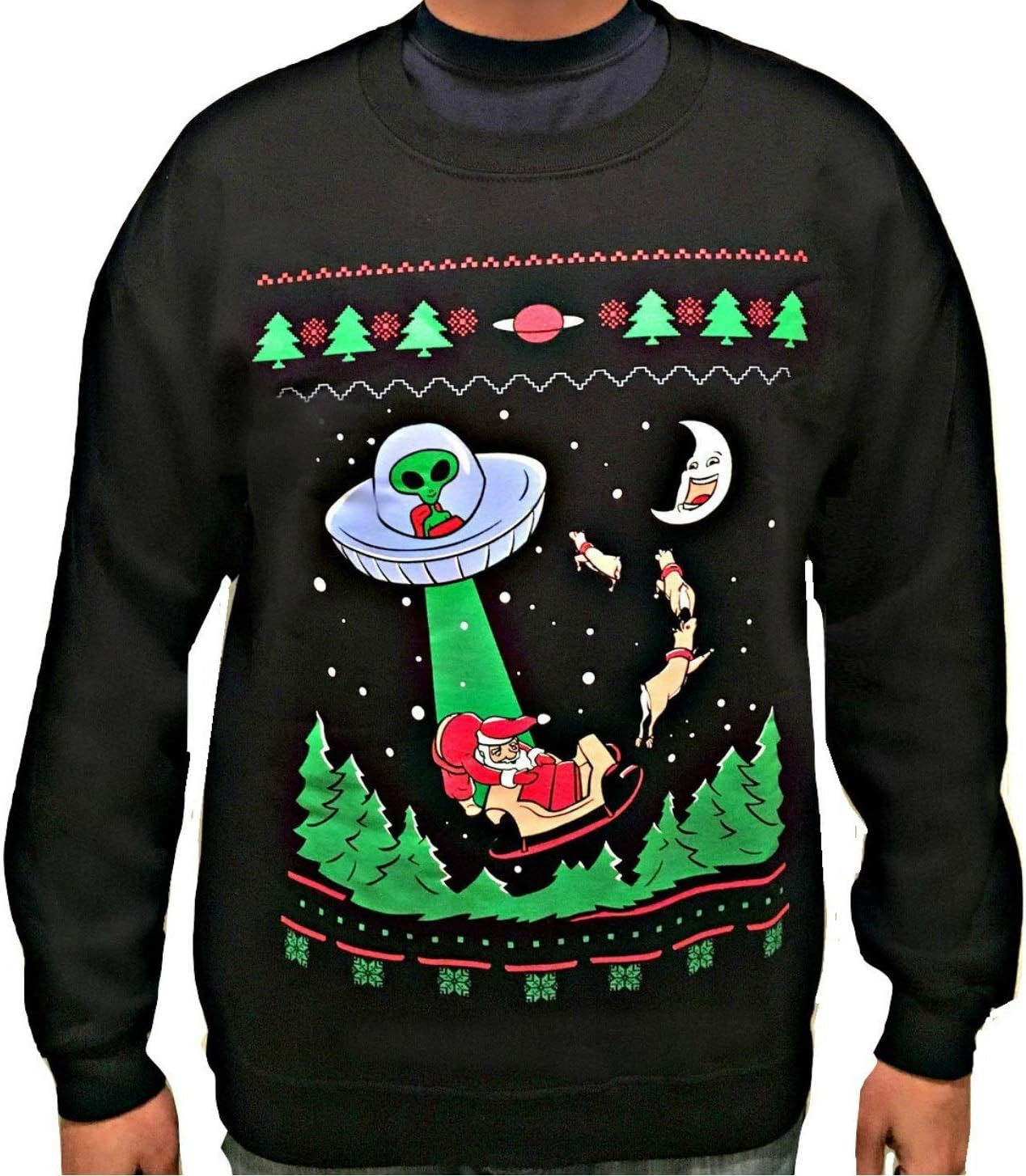 Snowtorious Alien Invasion - Ugly Christmas Sweater