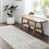 Thumbnail: Livabliss x Our PNW Home Cascade Minimalist Area Rug, 2'7" x 12', Brown