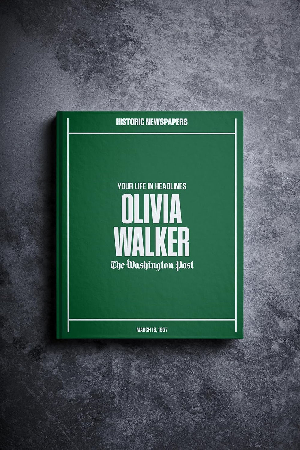 Thumbnail: Signature gifts - Personalised Birthday Newspaper Headlines of Your Day - USA T