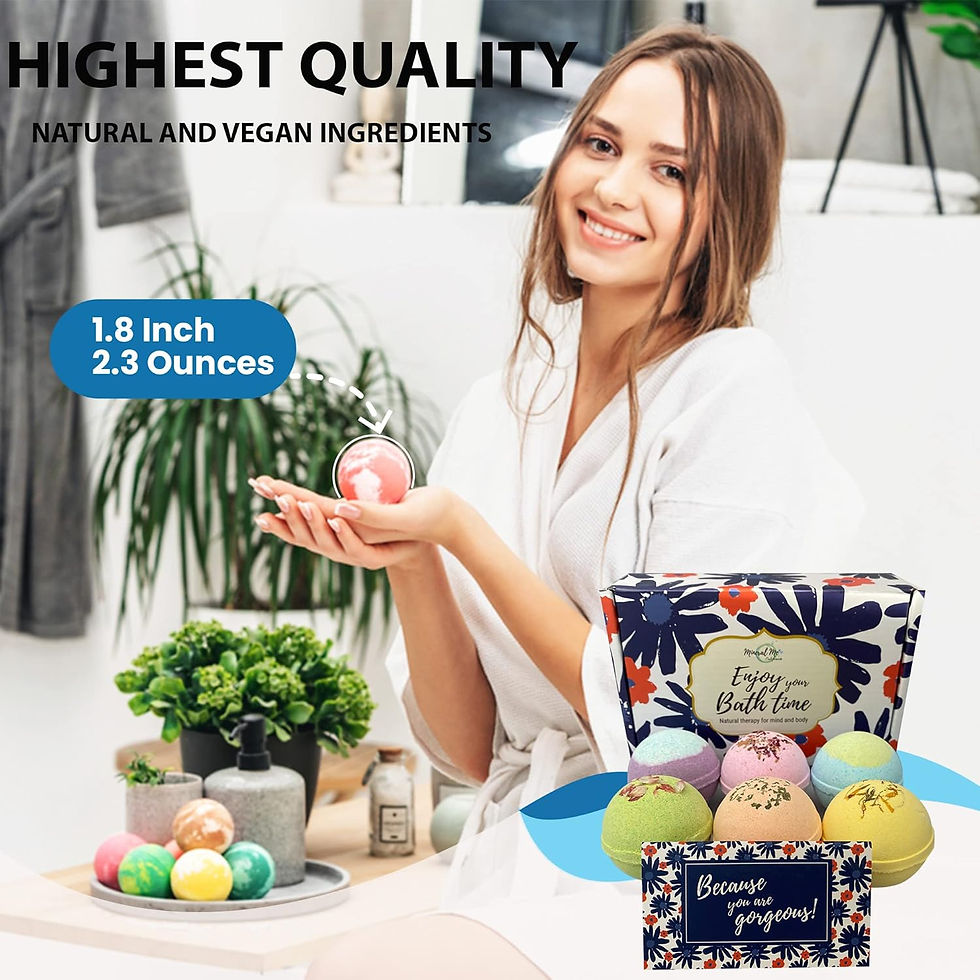 Thumbnail: Bath Bombs for Women Gift Set - 24 Natural and Organic Bath Bombs with Essentia