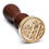 Thumbnail: Medieval Traditional Initial Alphabet Wax Seal Stamp, Brass Head Wooden Handle,