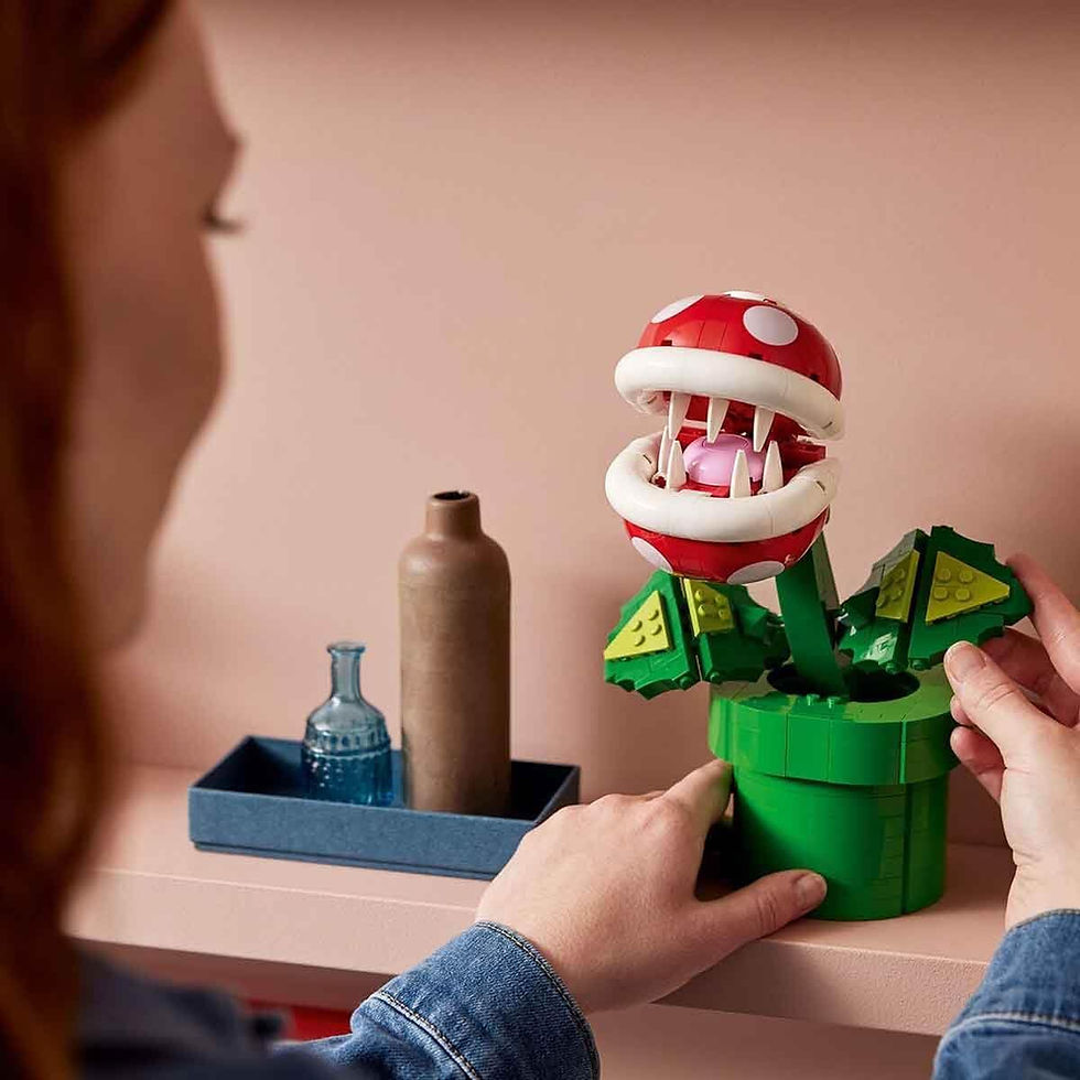 Thumbnail: LEGO Super Mario Piranha Plant, Build and Display Super Mario Brothers Collecti