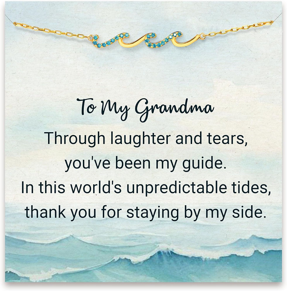 Thumbnail: STORYJEWELLERY Birthday Gifts for Women, Gifts for Sister Mom Daughter and Frie