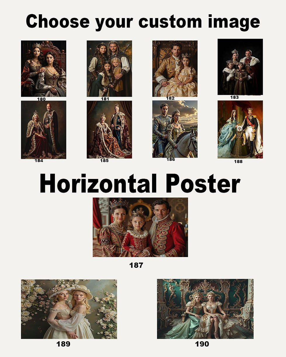 Thumbnail: Hulluter Custom Royal Pet Portraits, Dog Paintings, Renaissance Dog Art, Gifts 