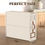 Thumbnail: 6 Pack Bed Sheets Organizers And Storage (King Size),Foldable Sheet Organizer W