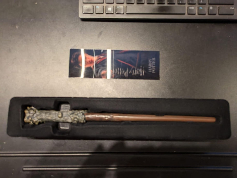 Thumbnail: WB 1290 Harry Potter Mystery Wand - Contains 1 of 9 - Collectible Wands, 5 year