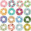 Thumbnail: 16 Pieces Cute Hair Scrunchies Kawaii Colorful Cute Unicorn Rainbow Mermaid Dog