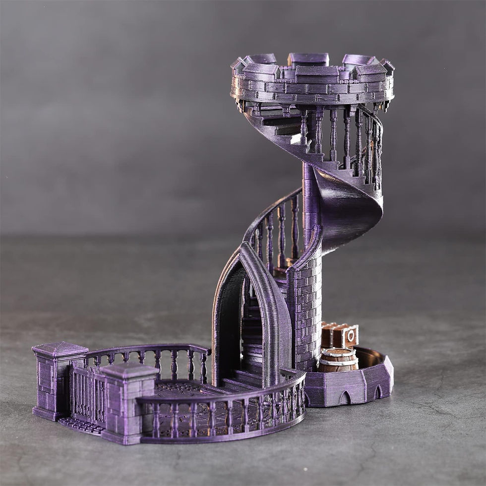 Thumbnail: AUSPDICE DND Dice Rolling Tower Castle for D&D Dungeons and Dragons Role Playin