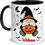 Thumbnail: Hyturtle Cute Ghost Read Book Mug - Black Coffee Cup Ceramic Mug 15 Oz And Keyc