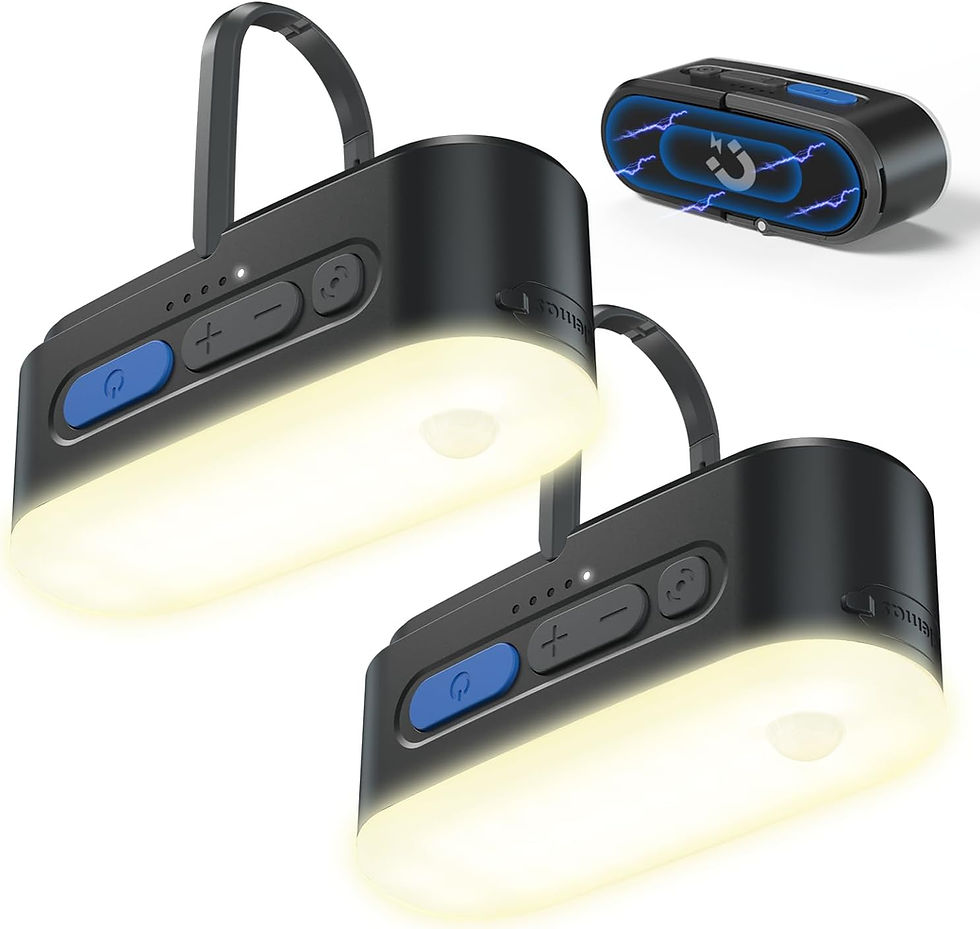Thumbnail: Motion Sensor Camping Lights,Rechargeable Camping Lantern, Portable Hanging Ten