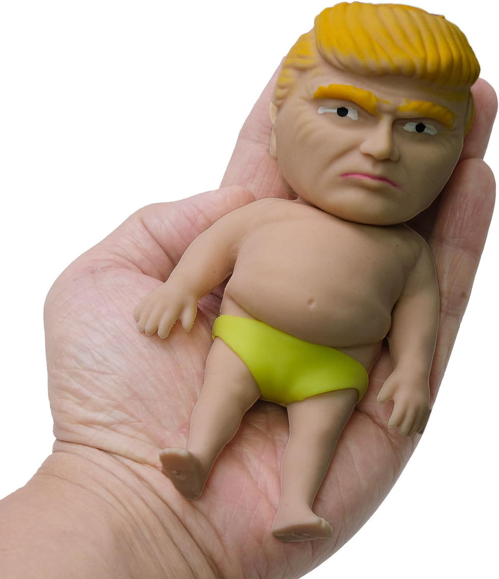 Thumbnail: Splat Doll Squishy Toy Hilarious Squeeze Fidget Toy Rubber to Squeeze Stress Re