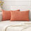 Thumbnail: MIULEE Pack of 2 Corduroy Decorative Throw Pillow Covers 18x18 Inch Soft Boho S