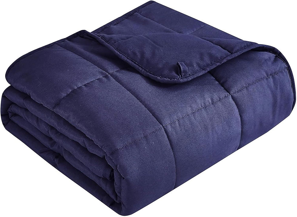 Thumbnail: Topcee Weighted Blanket for Adults (20 lbs, 60" x 80") Queen Size Soft Cooling 