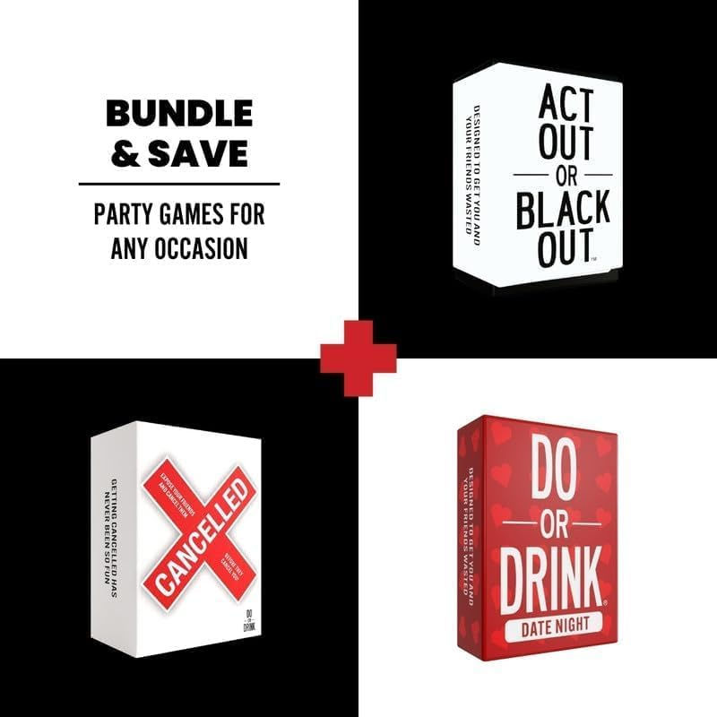 Thumbnail: Do or Drink Drinking Card Games for Adults - Fun Adult Games for Game Night & P