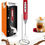 Thumbnail: YUSWKO Milk Frother Handheld for Coffee, Rechargeable Drink Mixer with 3 Heads 