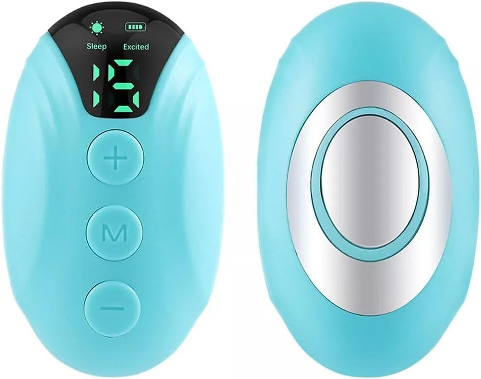 Thumbnail: Generic Neurocontrol Relaxation Tool - Portable Anxiety Device (White, 1Pcs)