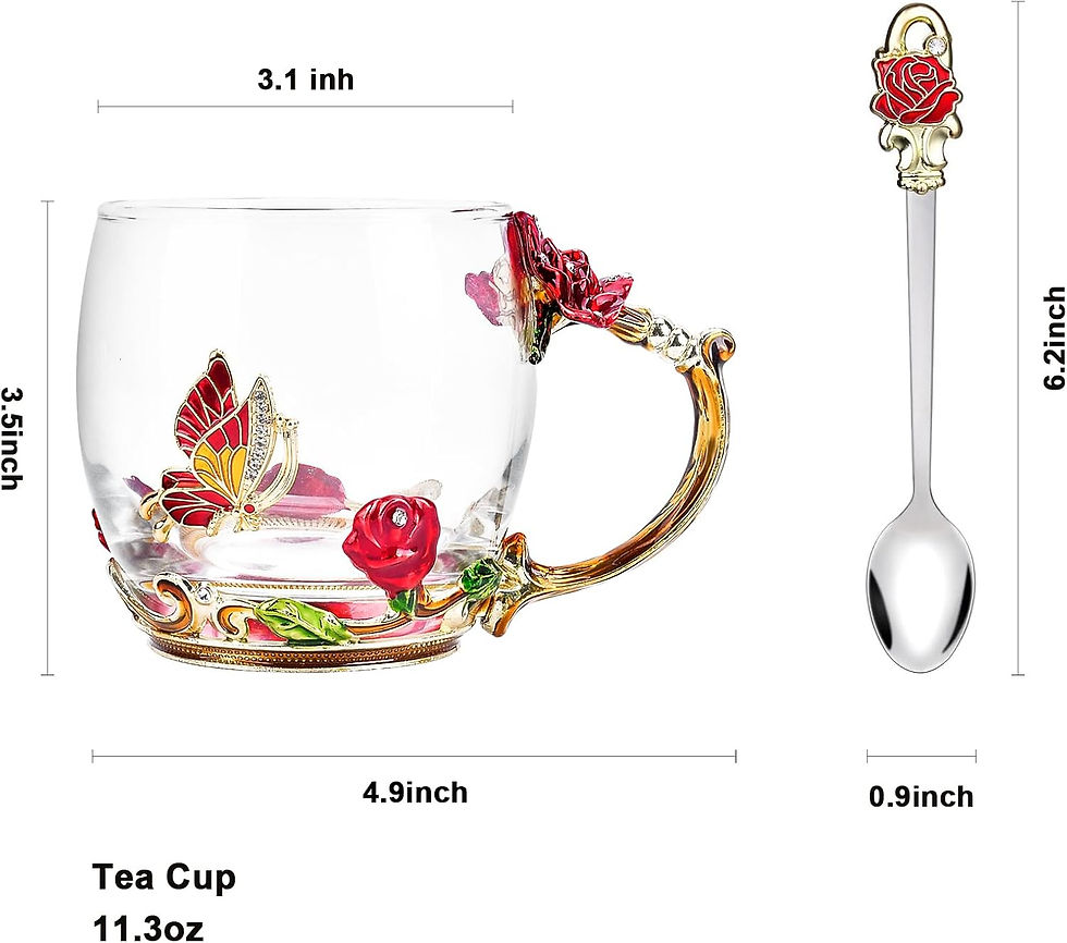 Thumbnail: OEAGO Gifts for Mom Women Stocking Stuffers for Women Christmas Glass Coffee En