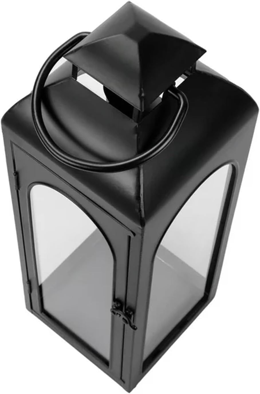 Thumbnail: Bdor 2 Pack Large Luxury Lantern Decorative Tall 20 Inches Black Metal Hurrican