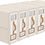 Thumbnail: 6 Pack Bed Sheets Organizers And Storage (King Size),Foldable Sheet Organizer W