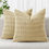 Thumbnail: MIULEE Pack of 2 Corduroy Decorative Throw Pillow Covers 18x18 Inch Soft Boho S