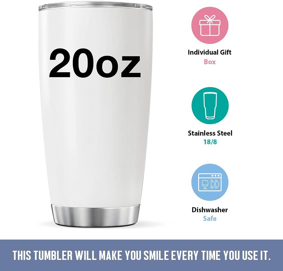 Thumbnail: CUBICER Photographer Tumbler, Stainless Steel 20 Oz Double Walled | Traveling C