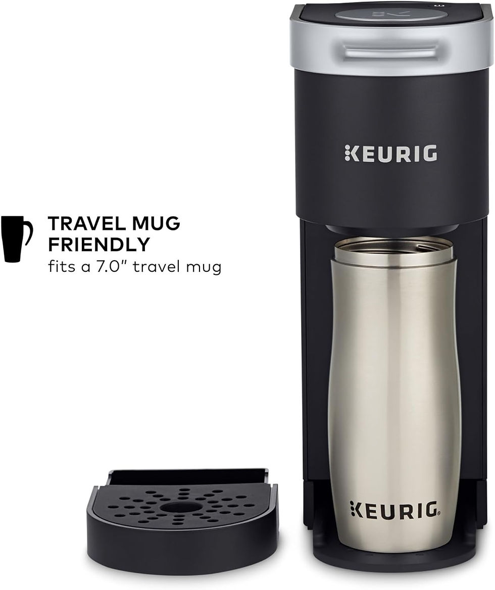 Thumbnail: Keurig K-Mini Single Serve K-Cup Pod Coffee Maker, 6 to 12oz Brew size, with Co