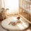 Thumbnail: Ashler Faux Fur Rug, Fluffy White Small Sheepskin Rug, Ultra Soft 2x3 Ft Mat, M