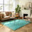Thumbnail: Ashler Faux Fur Rug, Fluffy White Small Sheepskin Rug, Ultra Soft 2x3 Ft Mat, M