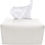 Thumbnail: Carrotez Tissue Box Cover, Refined Modern PU Leather Square Holder - Decorative