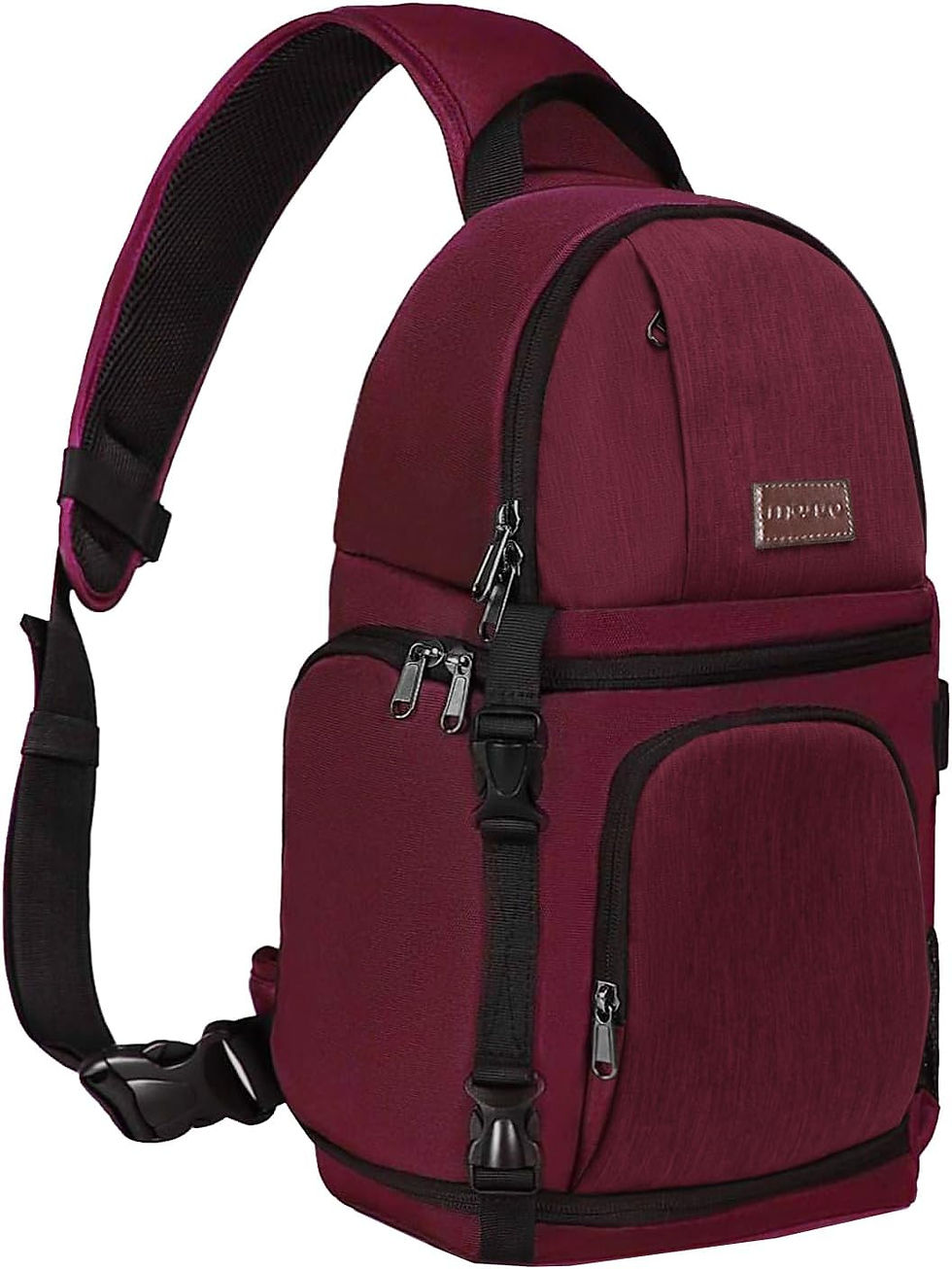 Thumbnail: MOSISO Camera Sling Bag, DSLR/SLR/Mirrorless Camera Backpack Case Shockproof Ph