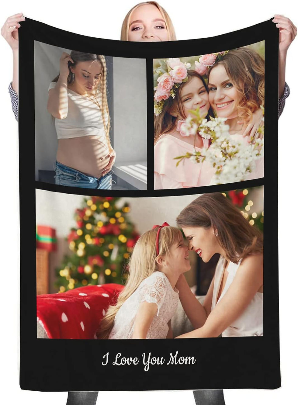 Thumbnail: Personalized Pet Portrait Throw Blanket, Custom Cartoon Blankets with Dog Photo