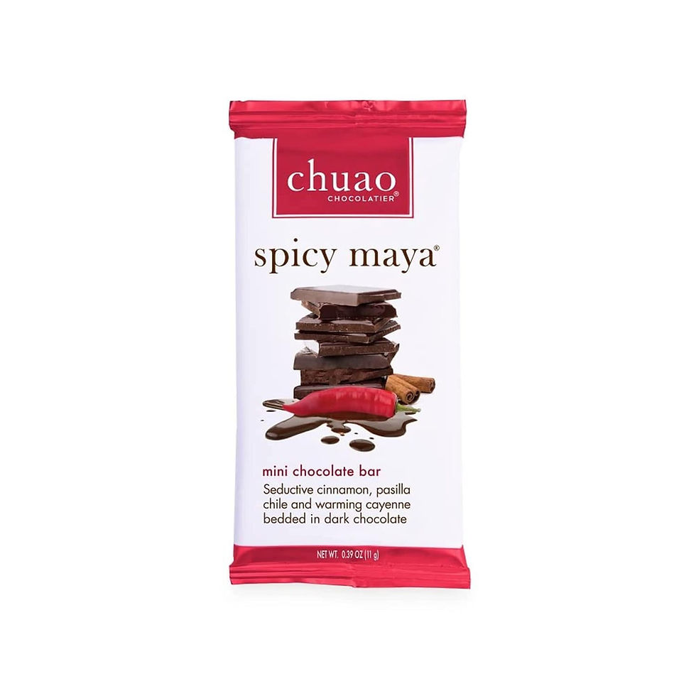 Thumbnail: Chuao Chocolatier Spicy Maya Dark Chocolate Bars | Gourmet Cinnamon Cayenne Art