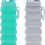 Thumbnail: Collapsible Water Bottle 500ml, Portable Sports Travel | Silicone | Reusable | 