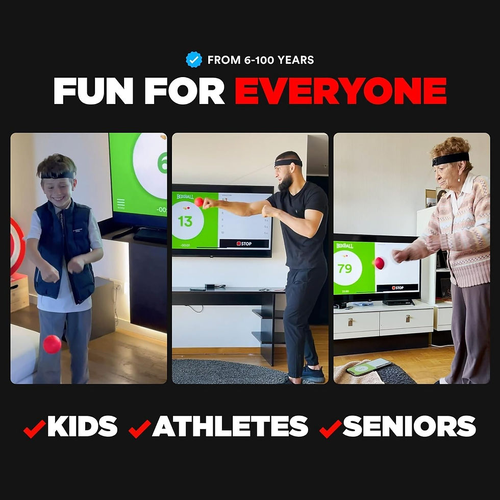 Thumbnail: Boxbollen® Boxing Reflex Ball – Celebrity-Endorsed Reaction Trainer | App-Co