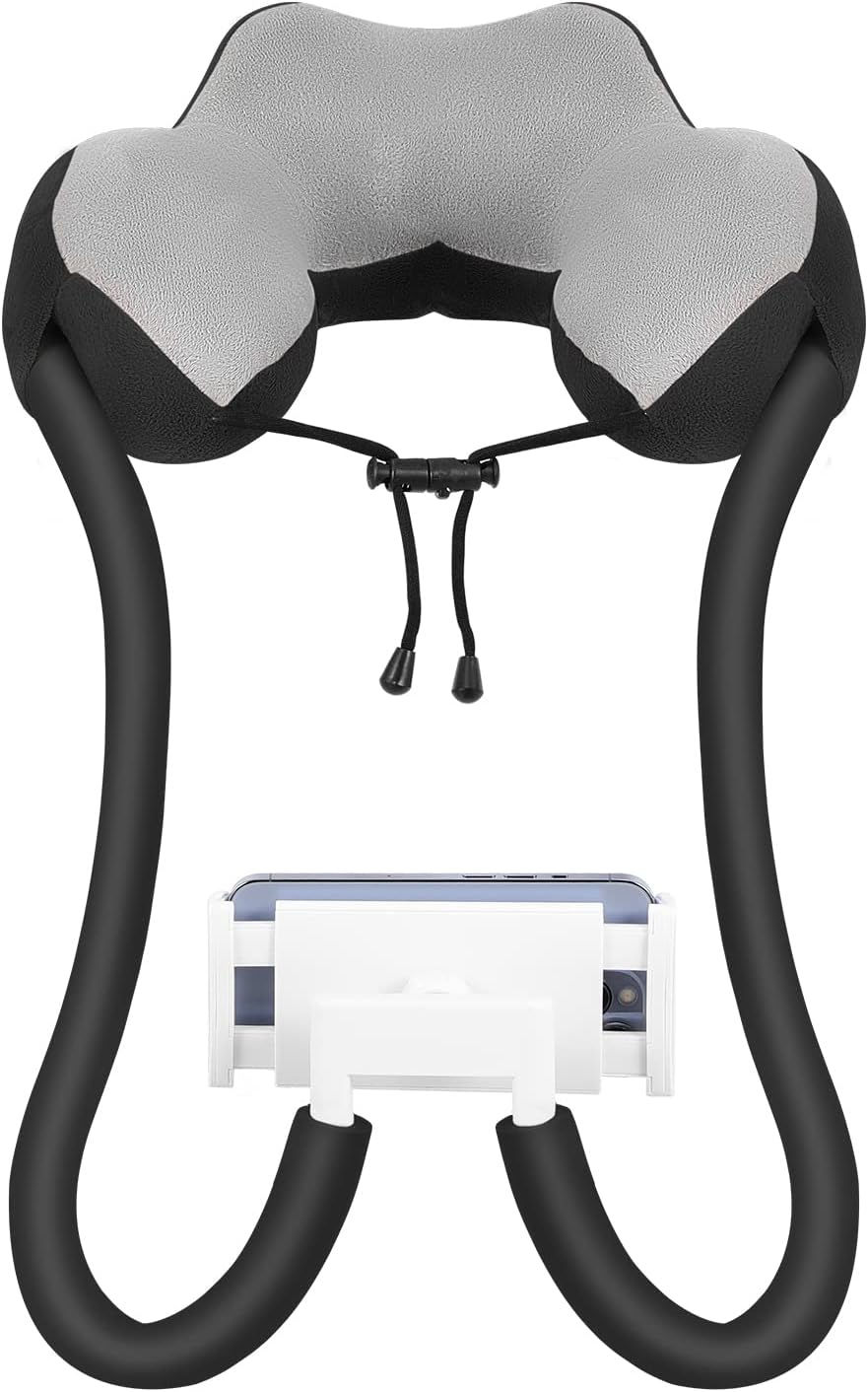Thumbnail: Moko Neck Phone Holder, Lazy Gooseneck Phone Pillow Holder Bracket,360°Rotatio