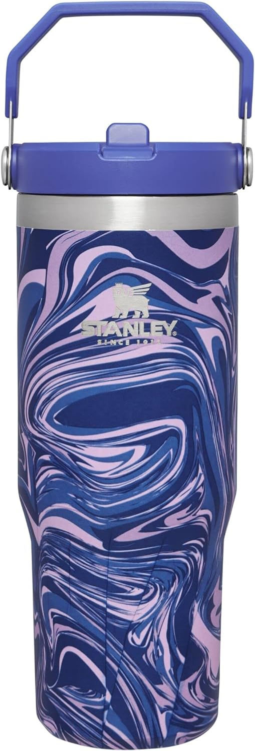 Thumbnail: Stanley IceFlow 2.0 Flip Straw Tumbler with Handle 40 oz | Twist On Lid and Fli