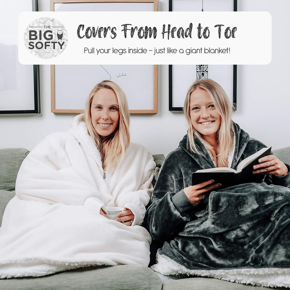 Thumbnail: trekki Oversized Hoodie Blanket Sweatshirt, Wearable Blanket Hoodie Men 