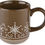 Thumbnail: Sweet Water Decor Autumn Coffee Mug with Brown Leaves Design, 14oz Stoneware Cu