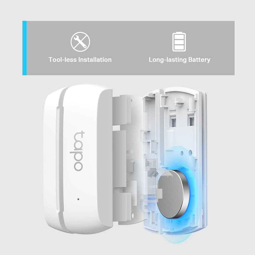 Thumbnail: Tapo Door Sensor Mini, REQUIRES Tapo Hub, Long Battery Life w/Sub-1G Low-Power 