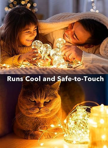 Thumbnail: Brightown 12 Pack LED Fairy Lights Battery Operated String Lights - 7ft 20LED W