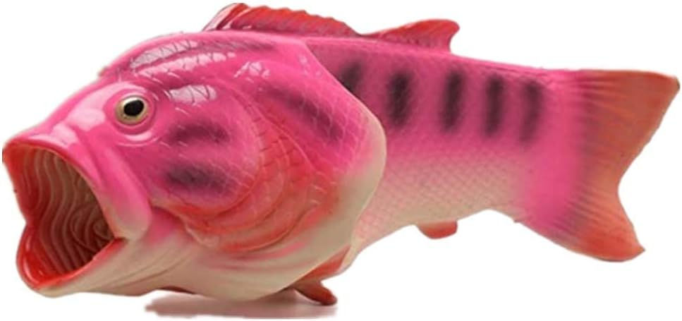 Thumbnail: BING RUI CO Fish Slippers Beach Shoes Non-Slip Sandals Creative Bass Slippers M