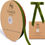 Thumbnail: Khaki Velvet Ribbon 5/8'' 25 Yards for Christmas Tree, Gift Wrapping, Flower Bo